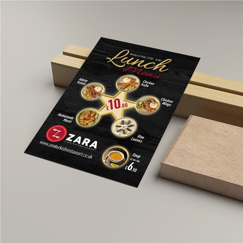 Lunch Menu Campaign Flyer